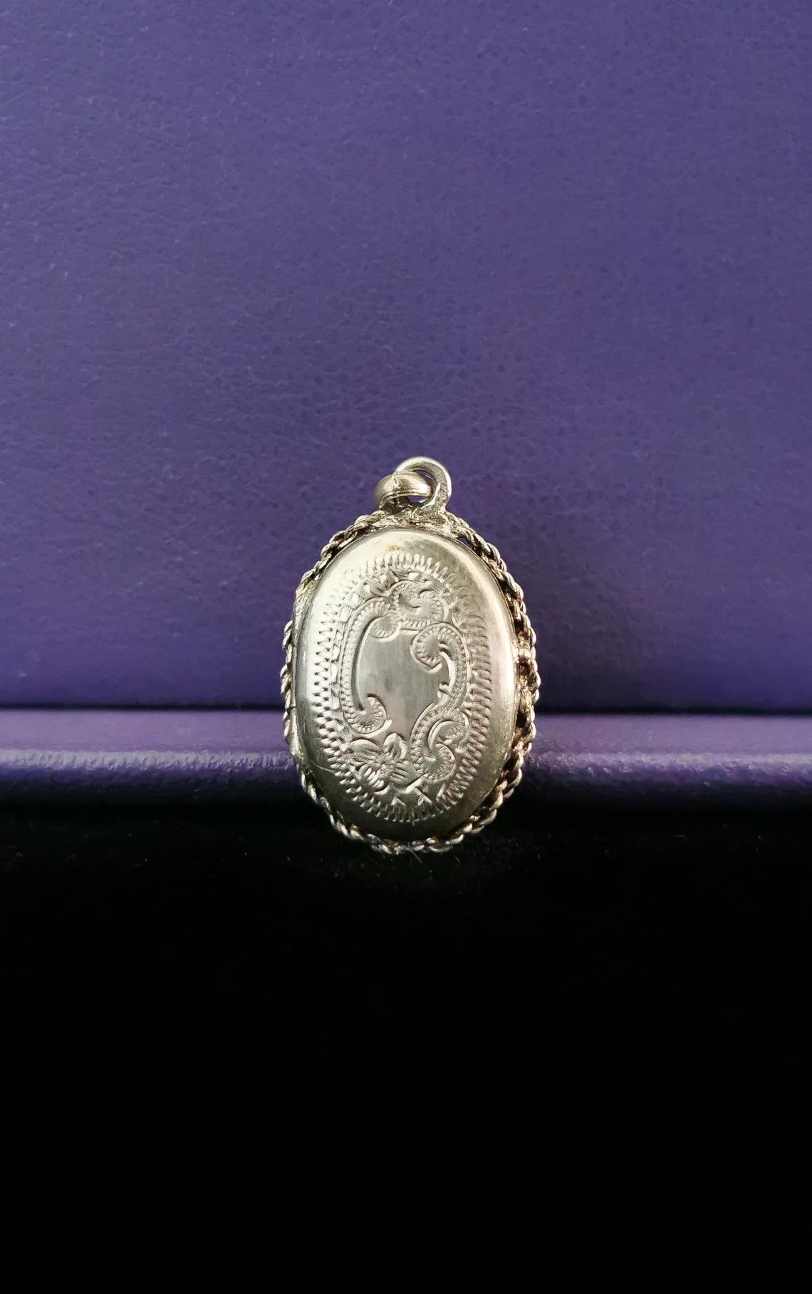 1890's Antique Art Nouveau Silver Locket