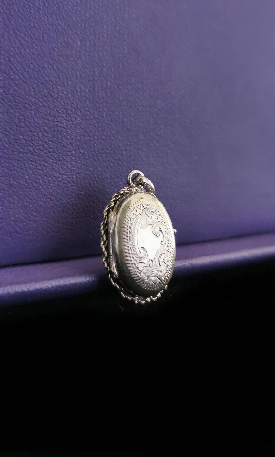 1890's Antique Art Nouveau Silver Locket