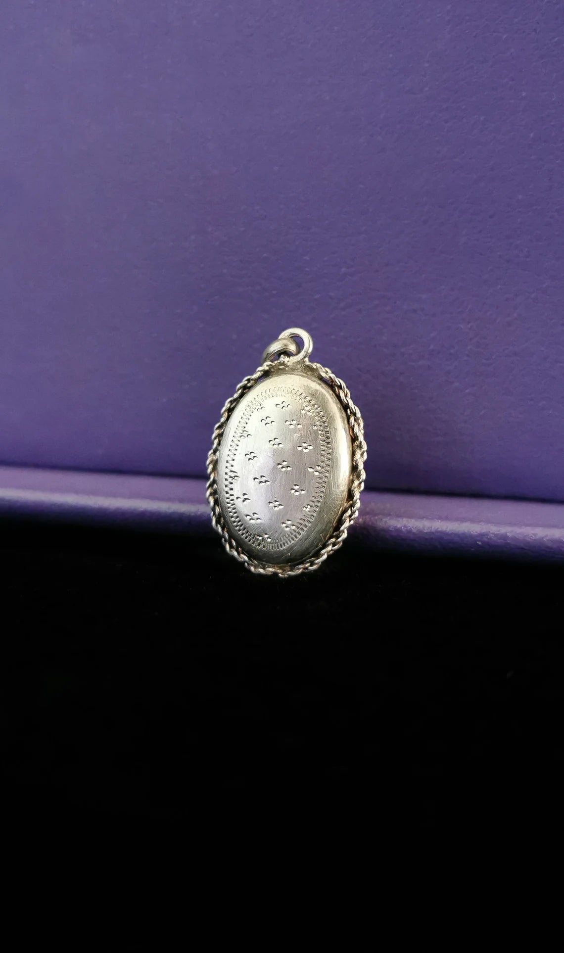 1890's Antique Art Nouveau Silver Locket