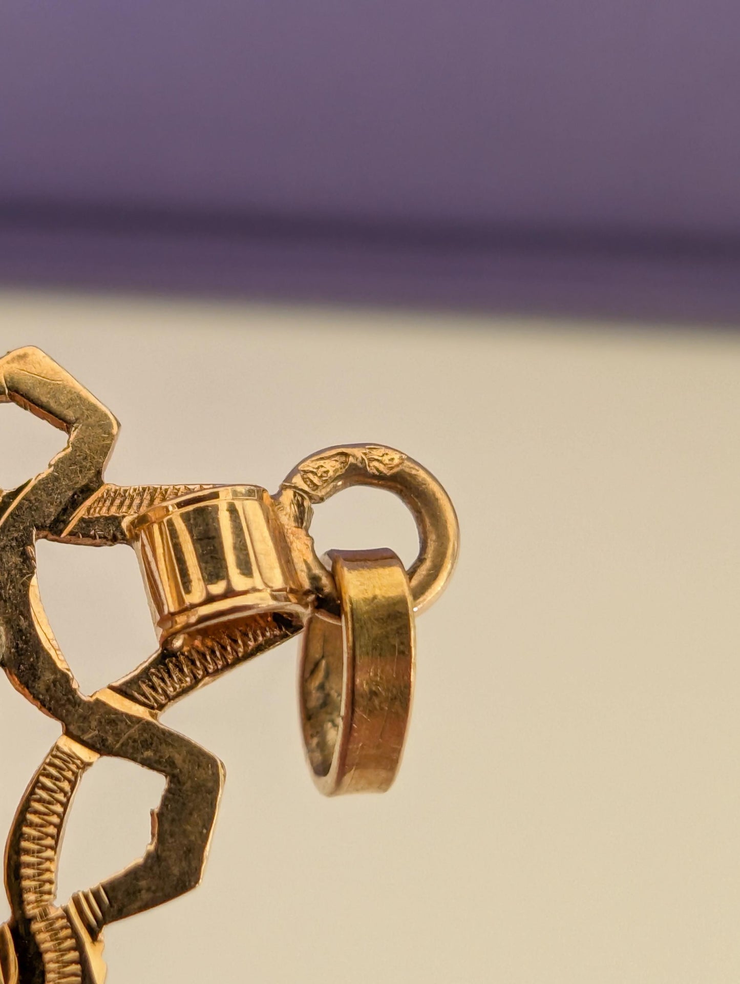 18K Gold Edwardian Locket: Antique French Seed Pearl Keepsake