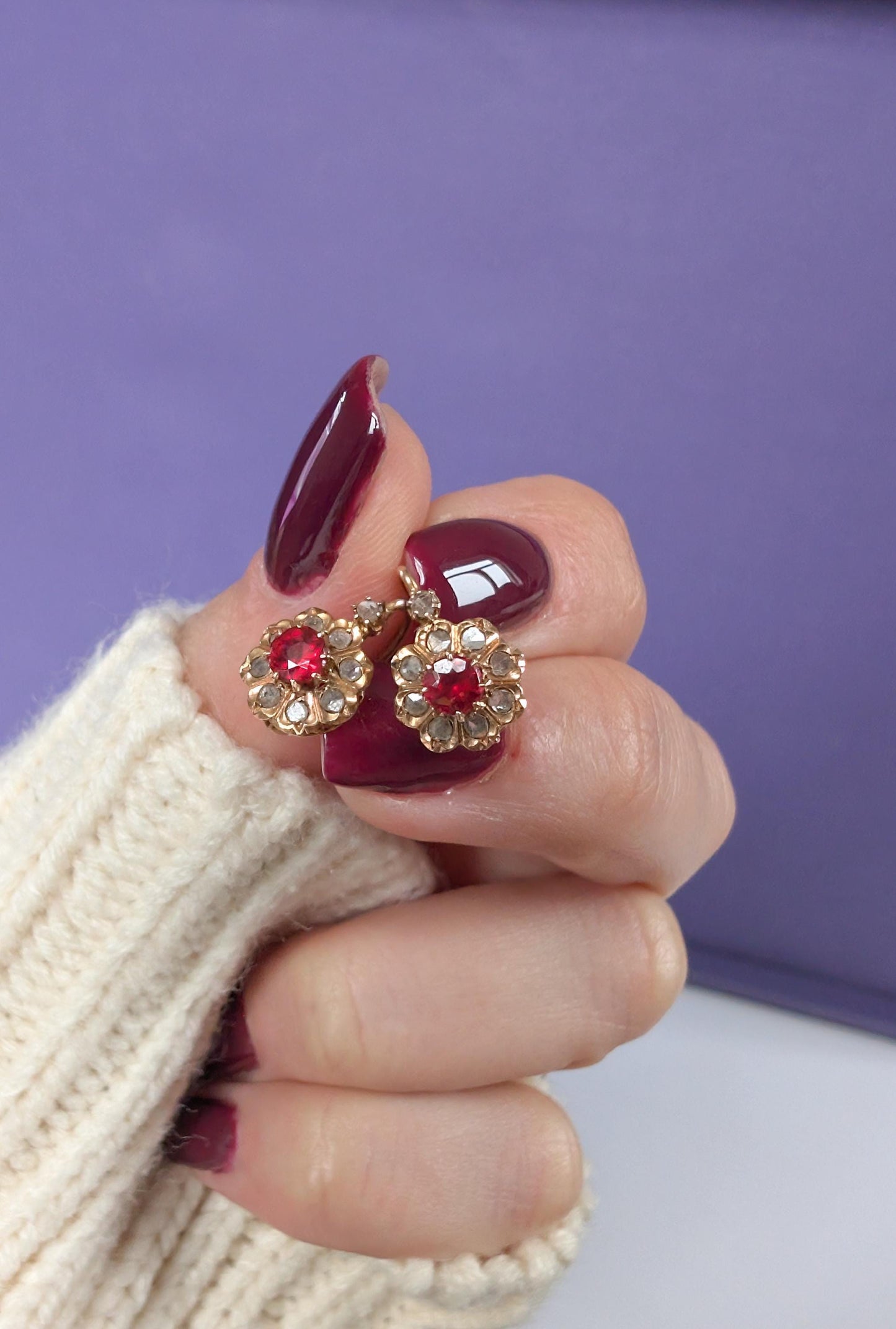 Vintage earrings

OMC diamond jewel

Gold earrings

edwardian earring

drop earrings

Diamond Earrings

diamond earring

cluster earring

antique earrings

antique earring

antique diamond

1900 earrings

18K diamond earrings