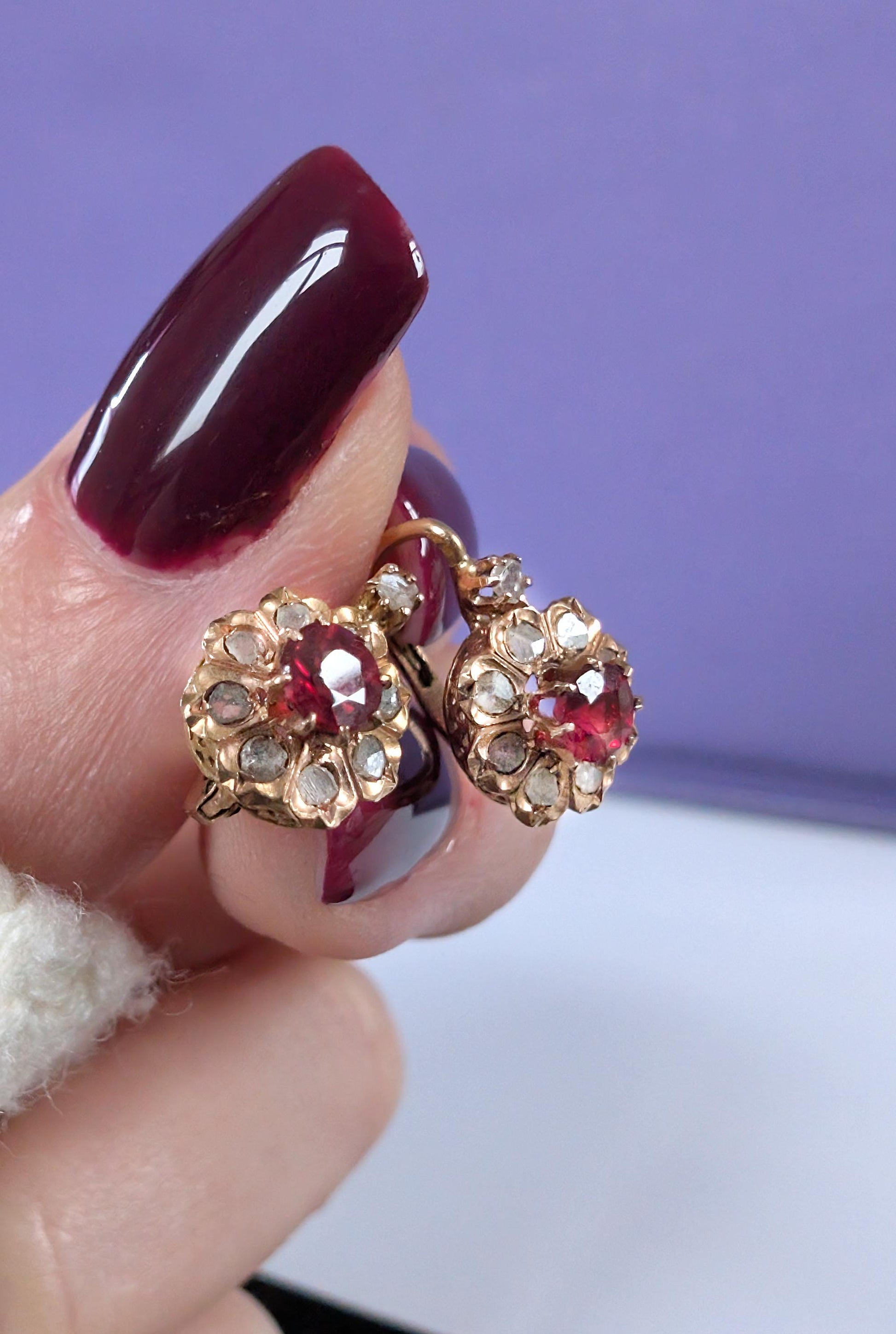 Vintage earrings

OMC diamond jewel

Gold earrings

edwardian earring

drop earrings

Diamond Earrings

diamond earring

cluster earring

antique earrings

antique earring

antique diamond

1900 earrings

18K diamond earrings