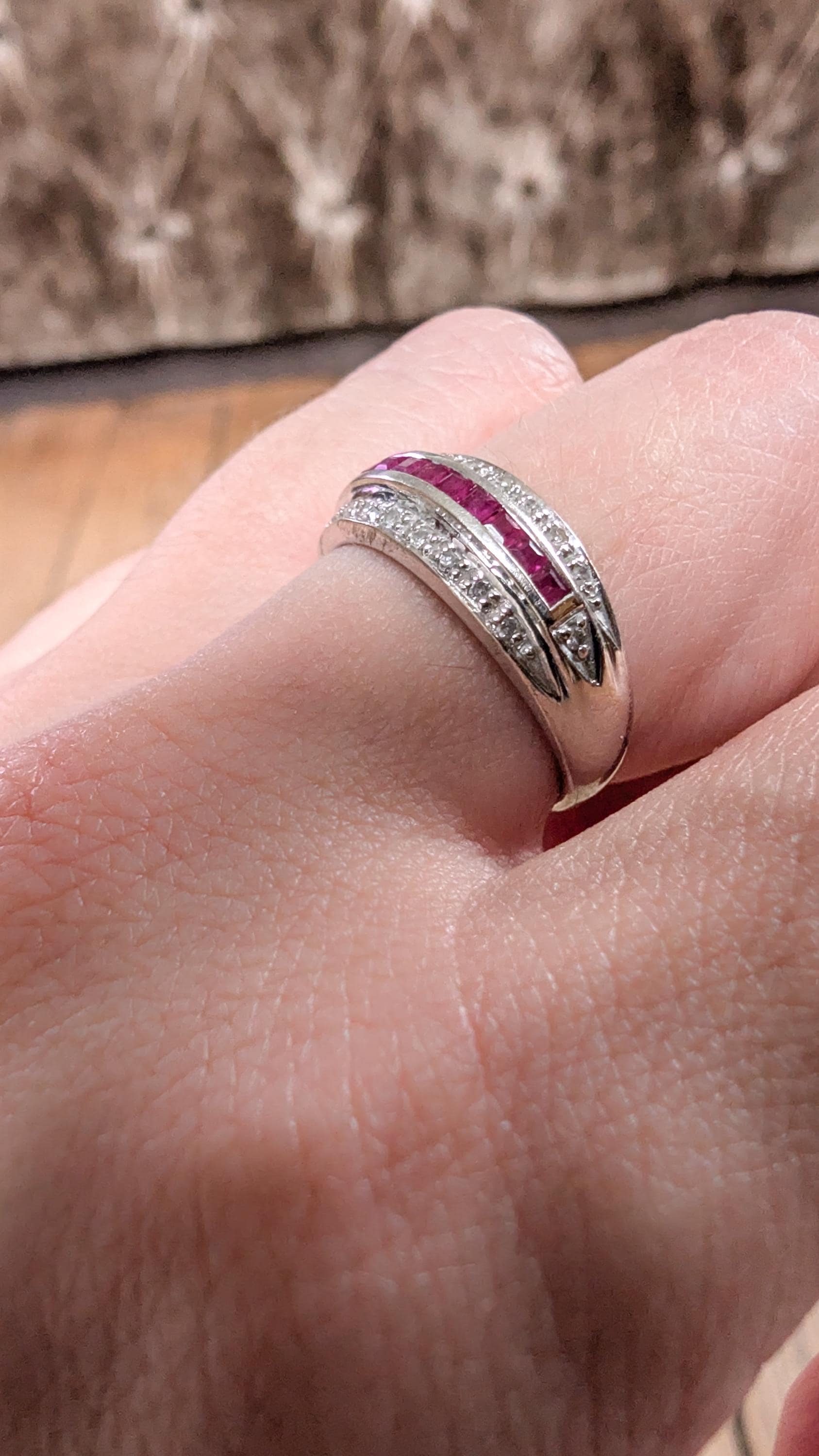 vintage ruby ring

vintage bangle ring

ruby ring

ruby engagement ring

ring

jewelry mother ring

gold ring

gift for wife

gift for her

Christmas gift

Antique ruby ring

18K ring

18K gold ring