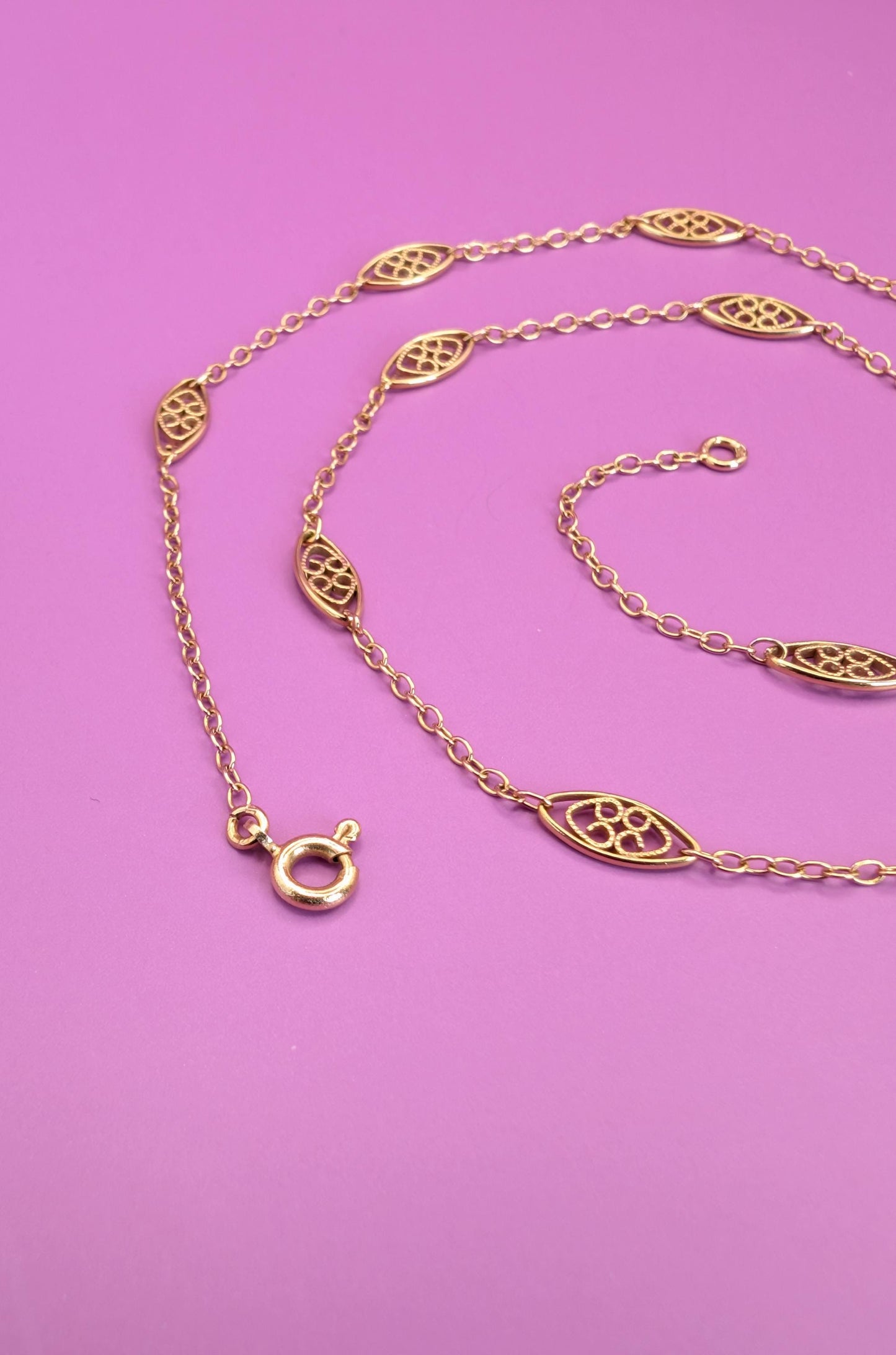 victorian necklace

solid gold chain

jewelry

Gold necklace

gift for wife

gift for her

filigree gold chain

filigree chain

antique gold chain

antique filigree

18K necklace

18K gold necklace

18K gold chain