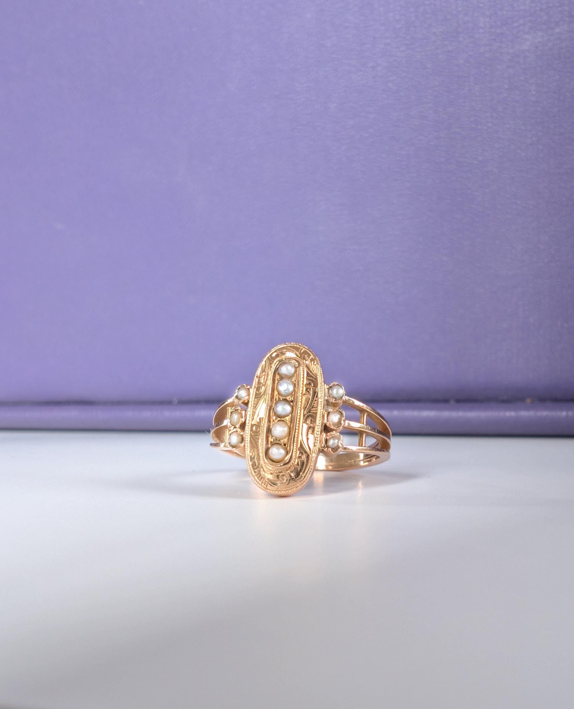 vintage gold ring

victorian gold ring

rings for women

pearl ring

gold ring

gift for wife

gift for her

engagement ring

edwardian ring

birthday gift

Antique ring

antique french ring

18K ring