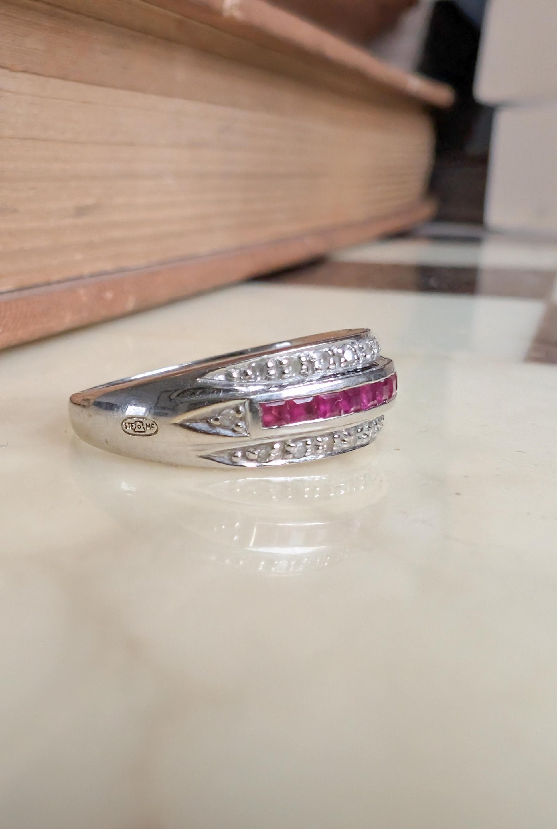 vintage ruby ring

vintage bangle ring

ruby ring

ruby engagement ring

ring

jewelry mother ring

gold ring

gift for wife

gift for her

Christmas gift

Antique ruby ring

18K ring

18K gold ring