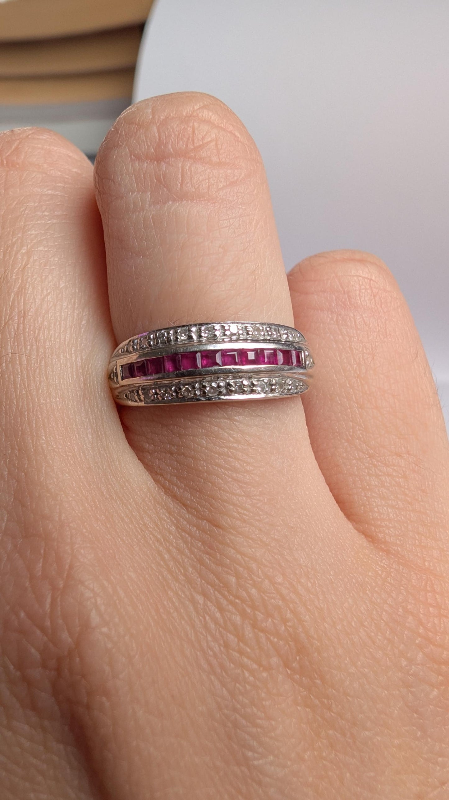 vintage ruby ring

vintage bangle ring

ruby ring

ruby engagement ring

ring

jewelry mother ring

gold ring

gift for wife

gift for her

Christmas gift

Antique ruby ring

18K ring

18K gold ring