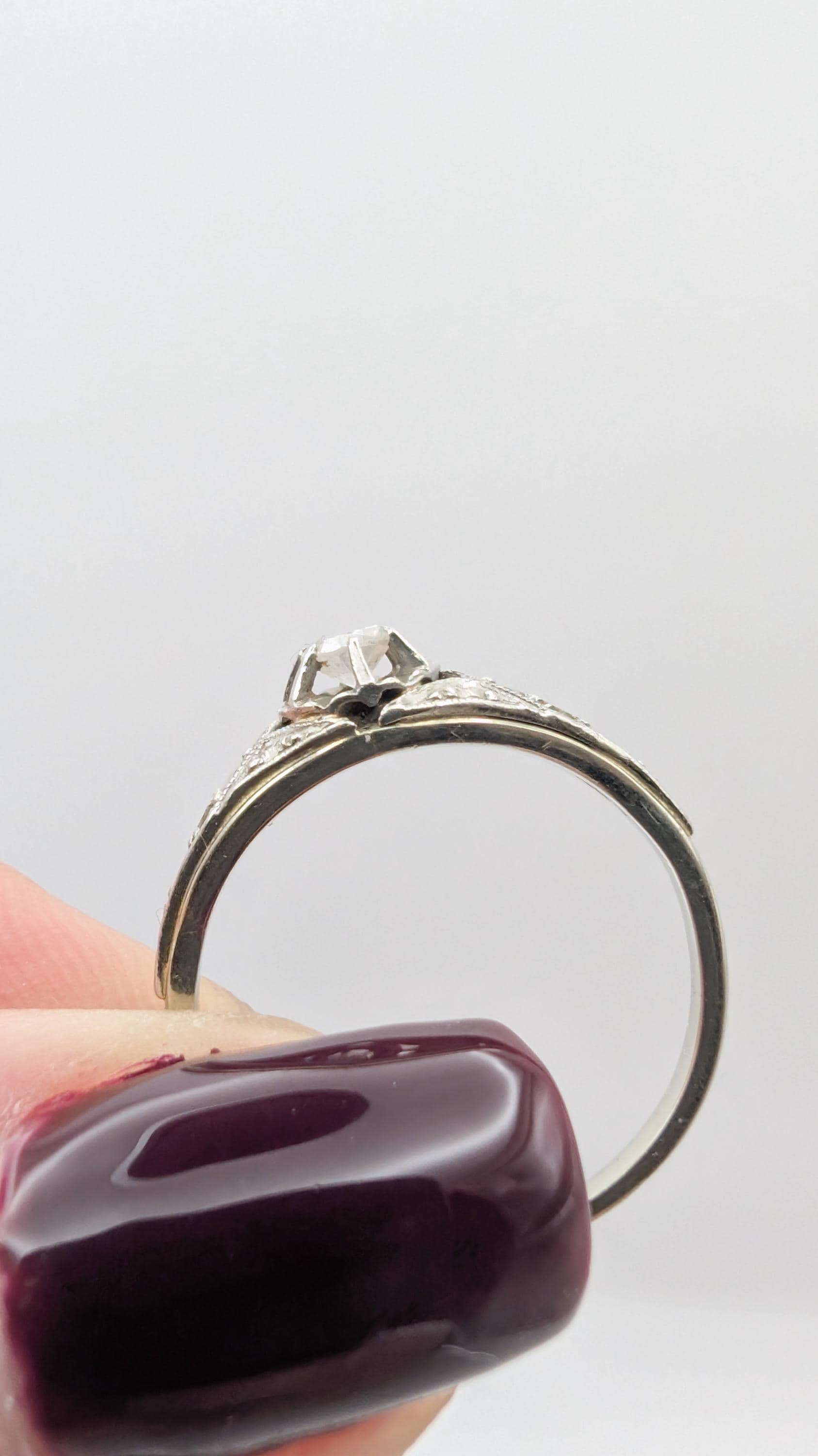 vintage diamond ring

valentines gift

Gift for wife

Diamond ring

diamond engagement

Diamond art deco

diamond 18K ring

Art deco ring

Antique diamond ring

1930 art deco ring

1920 art deco ring

18K diamond ring

18K art deco ring

