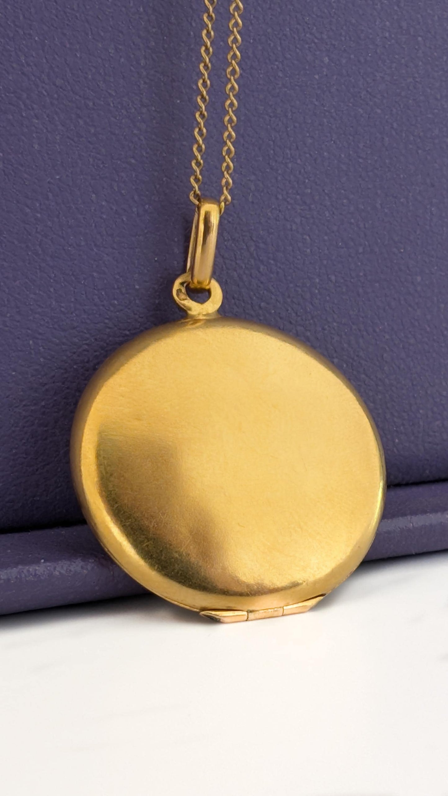 4g 18K Art Nouveau Lily of the valley Pendant Antique c 1900 pendant 18K Gold Pendant with natural pearl Antique pendant gift for her